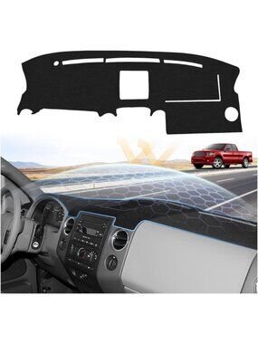 Dashboard Cover Mat for Ford F150 2004-2008 | Sunshade Protector, Non-Slip, No
